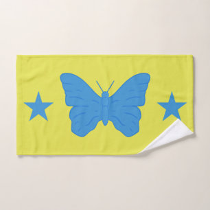 Hand Towel with Flag of Bady Bassit