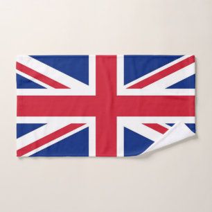 Hand Towel with Flag of United Kingdom