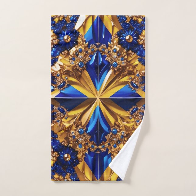 Hand Towel with Sweden Colours (Hand Towel)