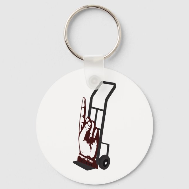 Hand Truck Keychain (Front)