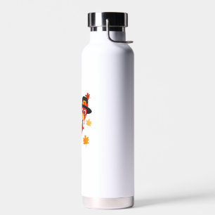 Hand Turkey American Sign Language I Love You Than Water Bottle