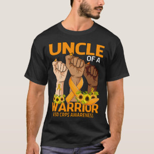 Hand Uncle Of A Warrior RSD CRPS Awareness Sunflow T-Shirt