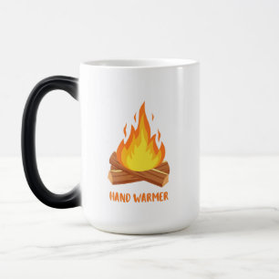 Hand Warmer Camp Fire Magic Mug