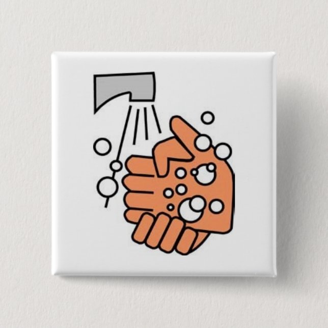 Hand Washing Button (Front)
