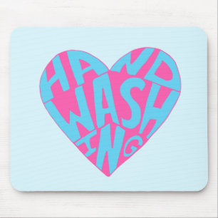 Hand Washing Hand Mouse Pad