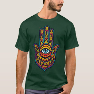 Hand With One Eyes Five Fingers T-Shirt