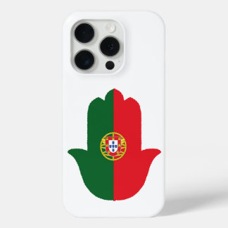 HAND With Portugal Flag iPhone 15 Pro Case