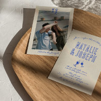 Hand Written Drawn Retro Vintage Photo Wedding