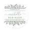 Hand-written Name Sage Green Botanical Handmade By