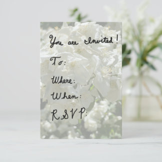 Hand Written RSVP Card