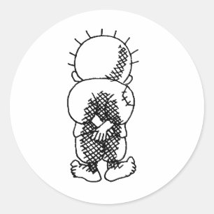 Handala Classic Round Sticker