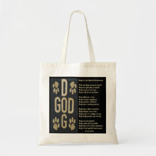 Handbag Dog Is God Spelled Backwards