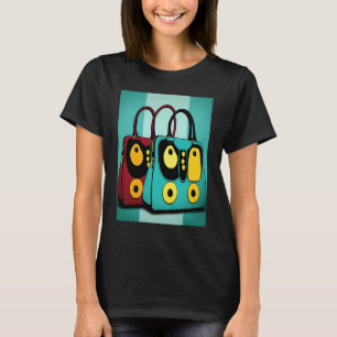 Handbag Framer Pop Handbag 3 T-Shirt