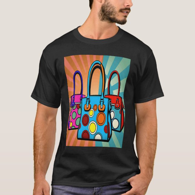 Handbag Framer Pop Handbag T-Shirt (Front)