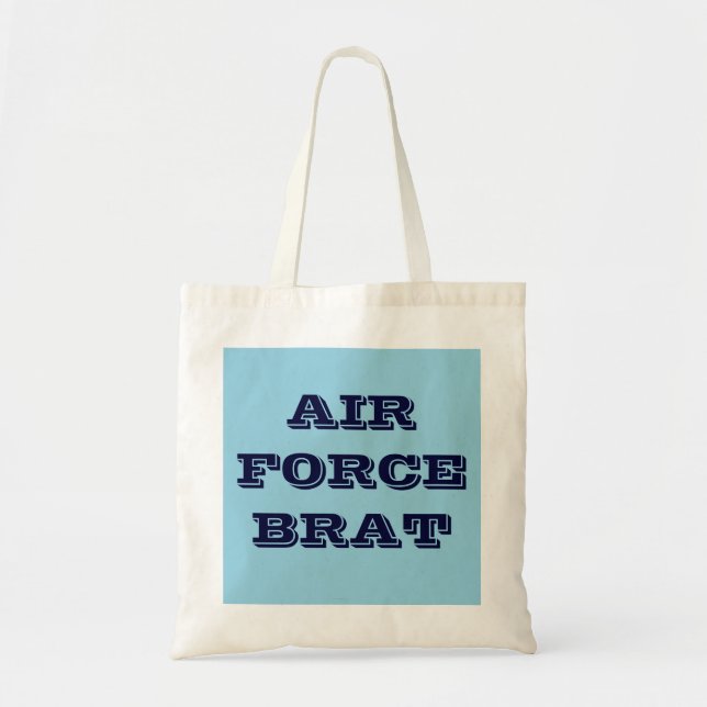 Handbag Proud Air Force Brat (Front)