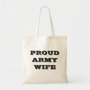 Handbag Proud Army Wife