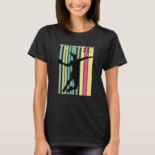 Handball 13th Birthday Girls Player Team Motivatio T-Shirt