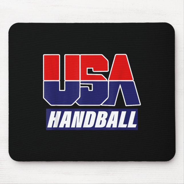 Handball 2021 Usa Team Mouse Pad (Front)