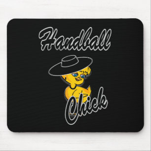 Handball Chick #4 Mouse Pad