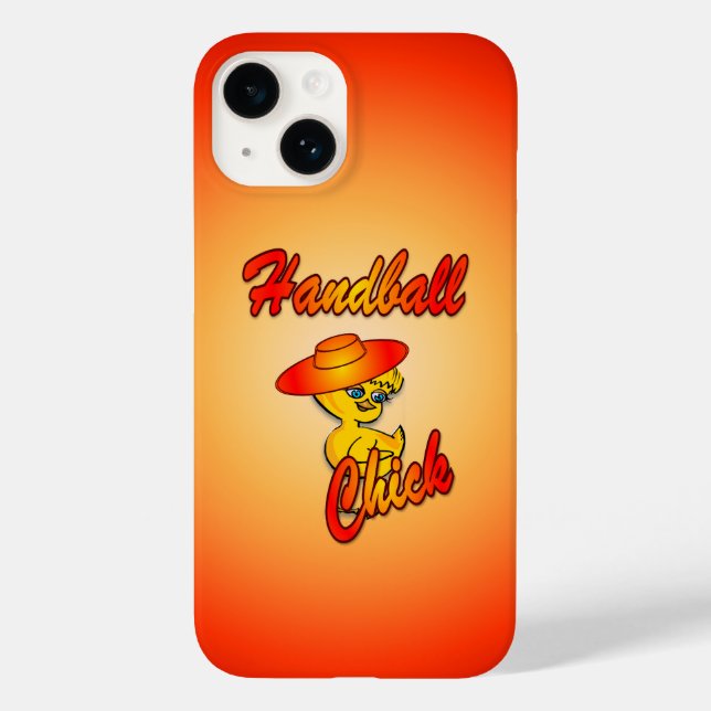 Handball Chick #5 Case-Mate iPhone Case (Back)