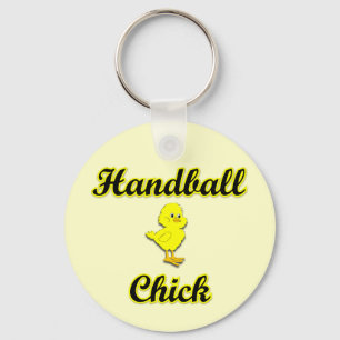 Handball Chick Keychain