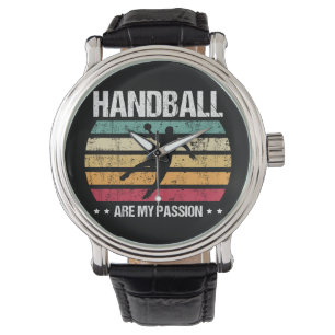 Handball Circle Runner Are my Passion Retro Gift Watch