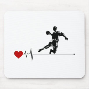 Handball Coach Handballer Funny Saying Mouse Pad