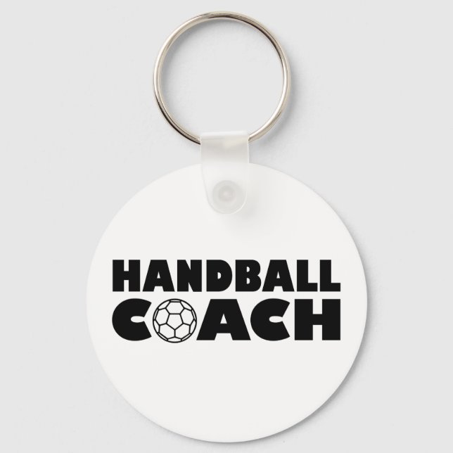 Handball coach keychain (Front)