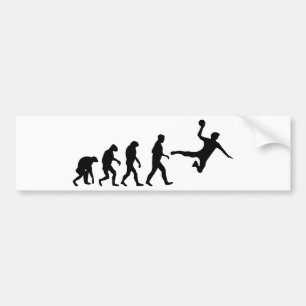 handball evolution bumper sticker