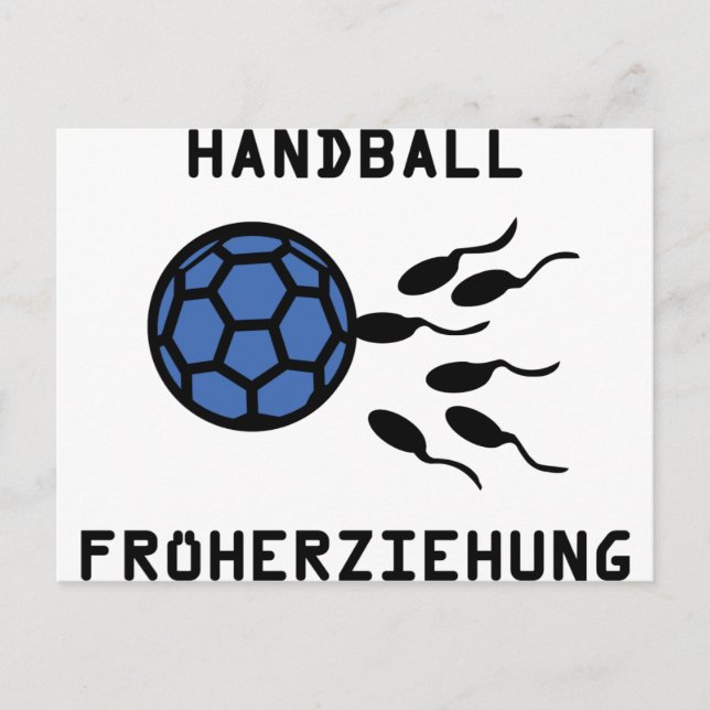 Handball Früherziehung icon Postcard (Front)