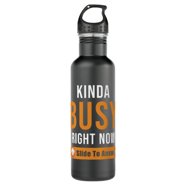Handball Gift Funny Saying 710 Ml Water Bottle (Front)