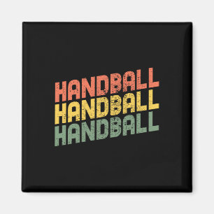 Handball Gift Vintage Style  Magnet