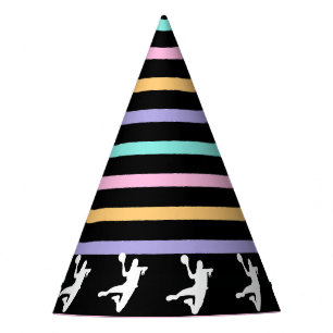 Handball Girl Birthday, Handball Player Gift  Party Hat