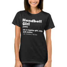Handball Girl Funny Dictionary Definition