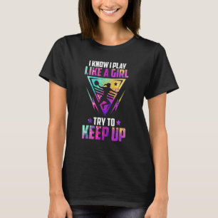 Handball Girl Handball Player Sport Game Handball T-Shirt