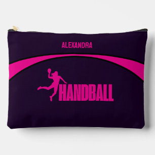 Handball Girl Player, Team, Birthday Girl Gift Accessory Pouch