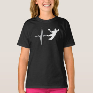 Handball - Handball Player Heartbeat T-Shirt