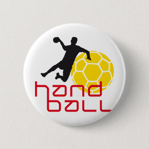 Handball I 3c 2 Inch Round Button