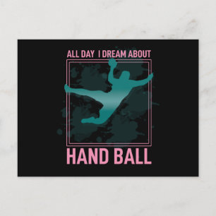 Handball Is My Life Postcard