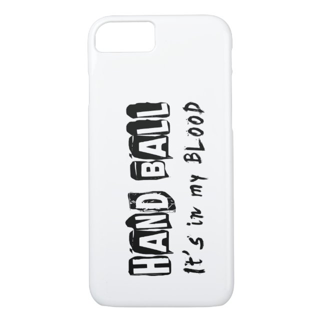 Handball It's in my blood Case-Mate iPhone Case (Back)