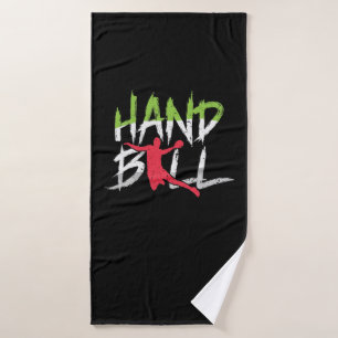 handball jumping bath towel