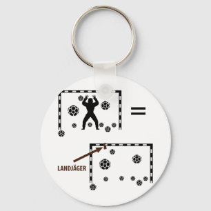 Handball Landjäger Torwart icon Keychain