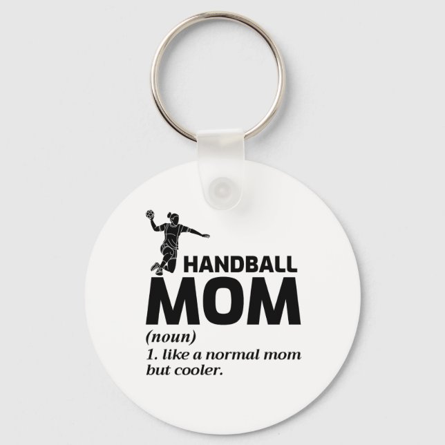 Handball Mom Mother's Day   Keychain (Front)