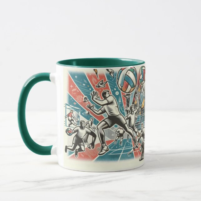 Handball mugs (Left)