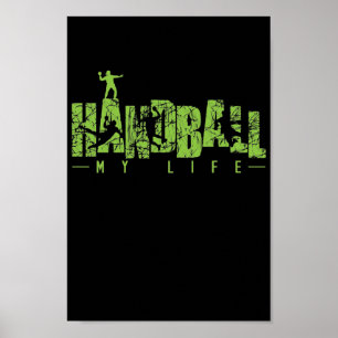 Handball "My Life" Poster
