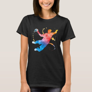 Handball Player Graphic Handball T-Shirt
