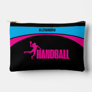 Handball Player, Handball Girl Birthday Accessory Pouch