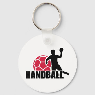 Handball player keychain