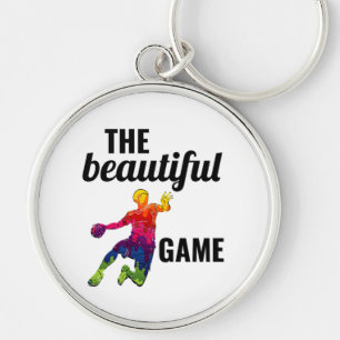 Handball Player Sport Team Handballer Funny Saying Keychain