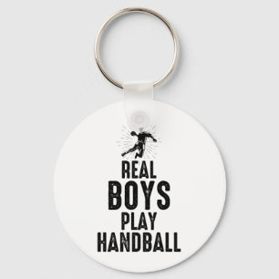 Handball Player Sport Team Handballer Funny Saying Keychain